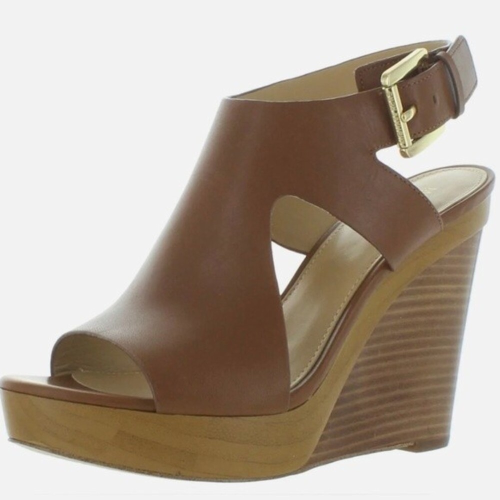 MICHAEL Michael Kors - Josephine Wedge Womens Open Toe Wedge Heels 6.5